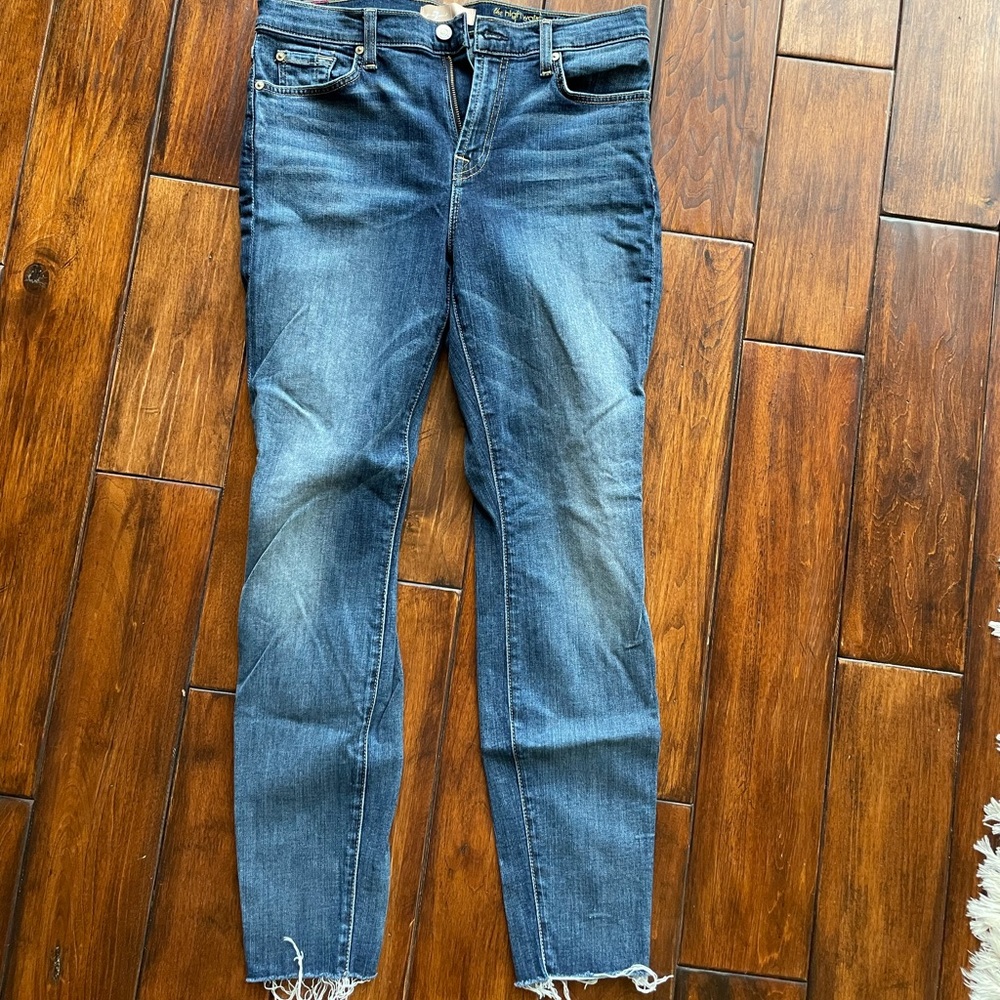 7 For All Mankind jeans high waist ankle skinny